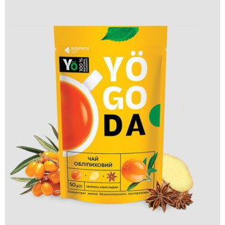 „Yogoda“ šaltalankių arbata, 50 g x 12 vnt. „Yogoda“ šaltalankių arbata, 50 g x 12 vnt.