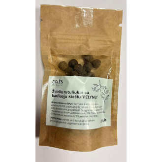 Žolelių rutuliukai su karčiuoju kiečiu PELYNU