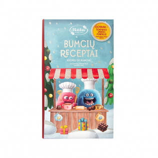 Saldainių dovanėlė „Bumcių receptai!“, 188 g Saldainių dovanėlė „Bumcių receptai!“, 188 g