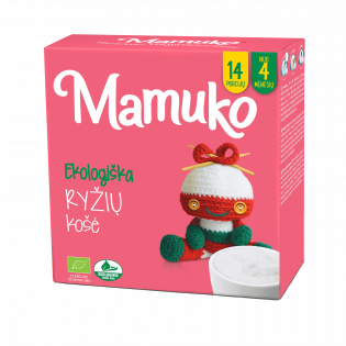 Ekologiška ryžių košė kūdikiams