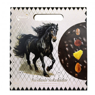 Juodasis šokoladas (55 %) su riešutais ir vaisiais, 300 g Juodasis šokoladas (55 %) su riešutais ir vaisiais, 300 g