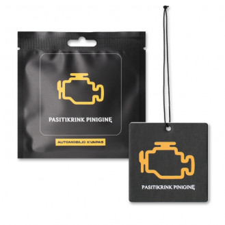Pakabinamas oro gaiviklis „Pasitikrink piniginę“