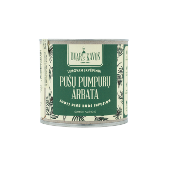 Pušų pumpurų arbata Pušų pumpurų arbata