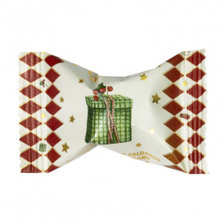 Pieninio šokolado saldainiai su žemės riešutų įdaru