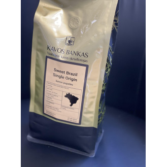 „Sweet Brazil Single origin" kavos pupelės, 1 kg