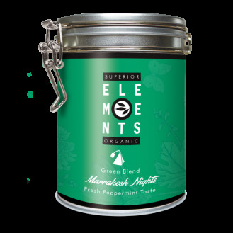 Ekologiška žalioji arbata  „Marakešo naktys“, 15 x 3 g