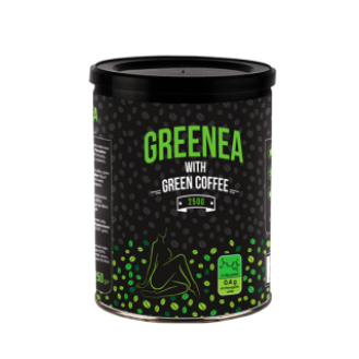 Greenea su žalia kava, 250 g skardinėje