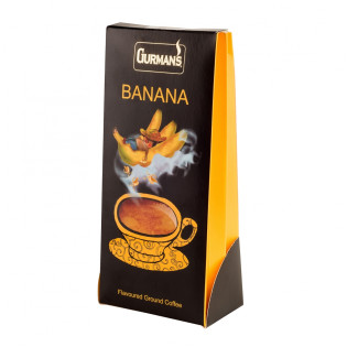 „Gurman‘s“ Bananų skonio malta kava, 125 g