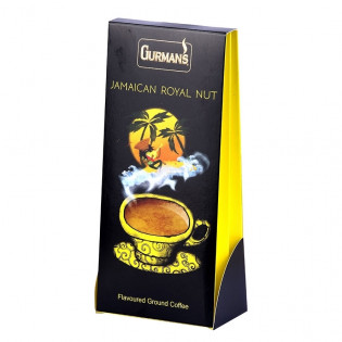 „Gurman‘s“ Jamaikos karališkų riešutų skonio malta kava, 125 g