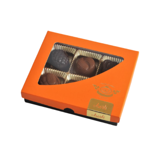Šokolado rinkinys „Oranžinė dėžutė“, 6 vnt.