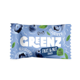 Vaisių ir riešutų užkandis su mėlynėmis „Greenz blueberry“ 
