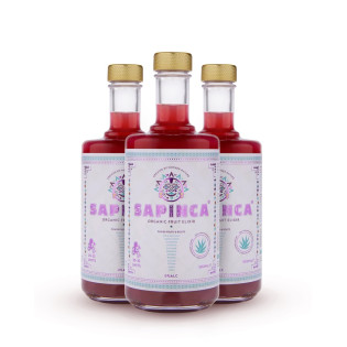 Vaisių Sapinca Organic Fruit Elixir, 3 Buteliai